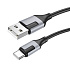 Кабель USB - Type-C Borofone BX101 Creator 18W 100см 3A  (black)
