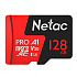Карта флэш-памяти MicroSD 128 Гб Netac P500 Extreme Pro UHS-I (100 Mb/s) без адаптера (Class 10)