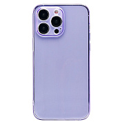Чехол-накладка - SC344 для "Apple iPhone 14 Pro Max" (transparent/violet) (232019)