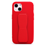 Чехол-накладка - PC058 для "Apple iPhone 13" с подставкой и магнитом (red)