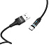 Кабель USB - Type-C Hoco U76 Fresh магнитный 10W 120см 2A  (black)