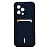 Чехол-накладка - SC304 с картхолдером для "Honor 200 Lite" (dark blue) (238130)
