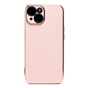 Чехол-накладка - SC301 для "Apple iPhone 15" (light pink)