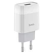 Адаптер Сетевой Hoco C72A Glorious* USB 2,1A/10W (white)