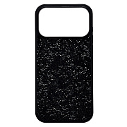 Чехол-накладка - PC071 POSH SHINE для "Apple iPhone 17 Pro Max" россыпь кристаллов (black) (242139)