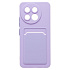 Чехол-накладка - SC337 с картхолдером для "Tecno Spark 30 Pro" (light violet) (237684)