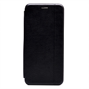 Чехол-книжка - BC002 для "Samsung SM-G998 Galaxy S21 Ultra" (black) откр.вбок (black)