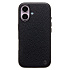 Чехол-накладка Cellis SM030 SafeMag для "Apple iPhone 16" Натуральная кожа зернистая (black) (237475)