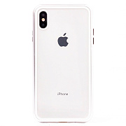 Чехол-накладка - 360 Magnetic Glass для "Apple iPhone XS Max" (silver)