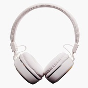 Проводные наушники с микрофоном полноразмерные - TV-12 Jack 3,5  (white/gold)