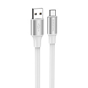 Кабель USB - Type-C Borofone BX82 18W 100см 3A  (white)