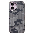 Чехол-накладка Luxo Creative PC  для "Apple iPhone 16" (126) (black/gray)