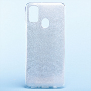Чехол-накладка - Glamour для "Samsung SM-M215 Galaxy M21/SM-M307 Galaxy M30s" (silver)