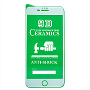 Защитное стекло Full Screen - 2,5D Ceramics для "Apple iPhone 6/iPhone 6S" (тех. уп) (white)