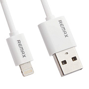 Кабель USB - Apple lightning Remax RC-007i Fast 7,5W 100см 1,5A  (white)