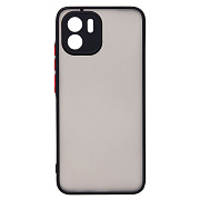 Чехол-накладка - PC041 для "Xiaomi Redmi A2" (black/black) (215669)