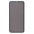Защитное стекло Full Screen - 2,5D приват для "Apple iPhone XR/iPhone 11" (тех.уп) (black)