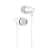 Проводные наушники с микрофоном внутриканальные Borofone BM25 Sound edge Jack 3,5  (white)