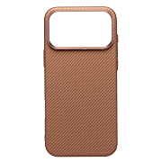 Чехол-накладка - MosBros (PC) для "Apple iPhone 17 Pro Max" (J299) (sienna) (242439)