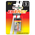 Батарейка 9V (крона) Трофи 6LR61 ENERGY POWER (2-BL) (12/96)