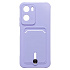 Чехол-накладка - SC304 с картхолдером для "Xiaomi Redmi 15A 5G" (light violet)