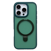 Чехол-накладка - SM088 SafeMag  для "Apple iPhone 16 Pro" (dark green) (236505)
