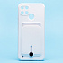 Чехол-накладка - SC304 с картхолдером для "Realme C21Y/C25Y" (white)