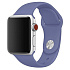 Ремешок - ApW Sport Band Apple Watch 38/40/41 mm силикон на кнопке (S) (lavender)