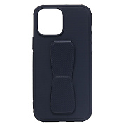 Чехол-накладка - PC058 для "Apple iPhone 13 Pro Max" с подставкой и магнитом (dark blue)