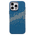 Чехол-накладка Luxo Creative PC  для "Apple iPhone 16 Pro Max" (135) (blue/green)