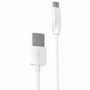 Кабель USB - micro USB Hoco X1 Rapid 12W 200см 2,4A  (white)