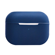 Чехол - Soft touch для кейса "Apple AirPods Pro 2" (dark blue)