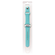 Ремешок - ApW Sport Band Apple Watch 38/40/41 mm силикон на кнопке (L) (mint)