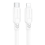 Кабель Type-C - Apple lightning Borofone BX81 PD 20W 100см 3A  (white)