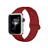 Ремешок - ApW Sport Band Apple Watch 38/40/41 mm силикон на кнопке (S) (red)