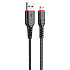 Кабель USB - micro USB Hoco X59 Victory 12W 200см 2,4A  (black)