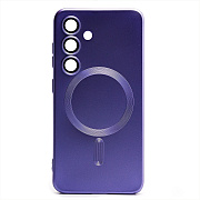 Чехол-накладка - SM020 Matte SafeMag для "Samsung Galaxy S24" (purple) (228115)