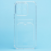Чехол-накладка - SC276 с картхолдером для "Honor X8b" (transparent) (227633)