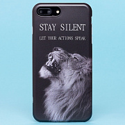 Чехол-накладка - SC185 для "Apple iPhone 7 Plus/iPhone 8 Plus" (003) (black)