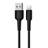 Кабель USB - Apple lightning Borofone BX16 Easy 10W 100см 2A  (black)