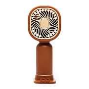 Вентилятор - портативный YM88206B (1 режим, 250 mah) (brown) (240282)