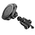 Держатель автомобильный Hoco SafeMag H28 Rainbow в дефлектор (black)
