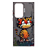 Чехол-накладка - SC335 для "Samsung Galaxy S23 Ultra"  (тигр) (grey) (227956)