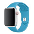 Ремешок - ApW Sport Band Apple Watch 42/44/45/49 mm силикон на кнопке (S) (sky blue)