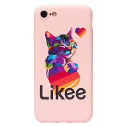 Чехол-накладка - SC220 для "Apple iPhone 7/iPhone 8/iPhone SE 2020" (004) (pink)