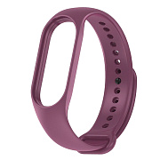 Ремешок - WB13 Xiaomi Mi Band 7 силикон на кнопке (регулируемый) (purple)