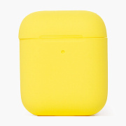 Чехол - Silicone case для кейса "Apple AirPods 2" (mellow yellow) (yellow)