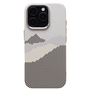 Чехол-накладка Luxo Creative PC  для "Apple iPhone 16 Pro" (125) (gray)
