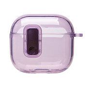Чехол - SCP25 для кейса "AirPods (4-го поколения)" (transparent/violet) (238218)