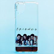 Чехол-накладка - SC240 для "Samsung SM-A125 Galaxy A12" (002) (прозрачный)